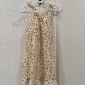 Floral Sundress with Ruffle Hem